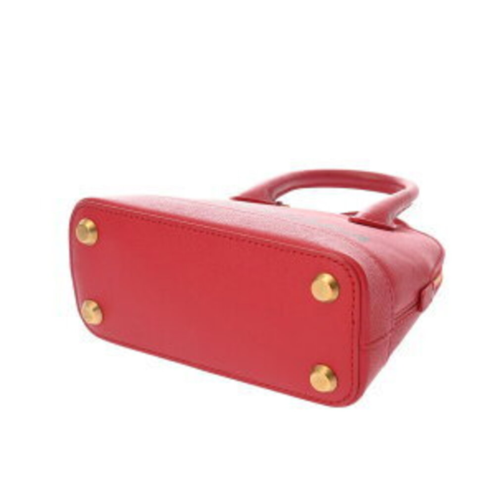 Balenciaga Ville Top Handle XXS Red Leather Bag Handbag - Picture 4 of 9